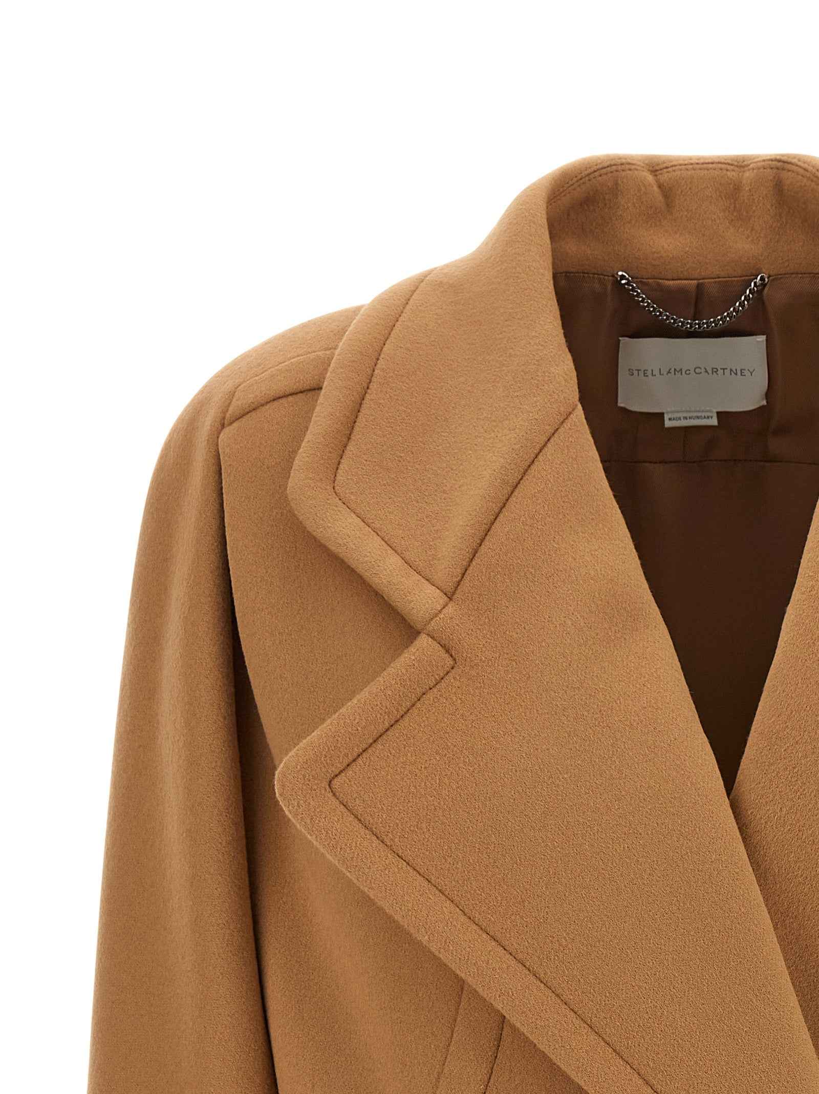 Stella McCartney Beige Wool Coat