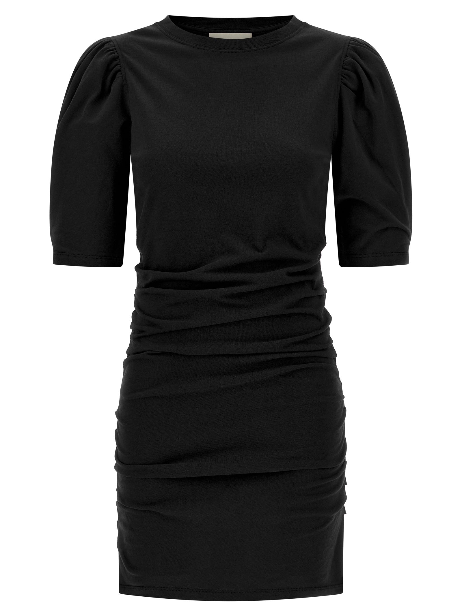 Isabel Marant Black Cotton Short Dress