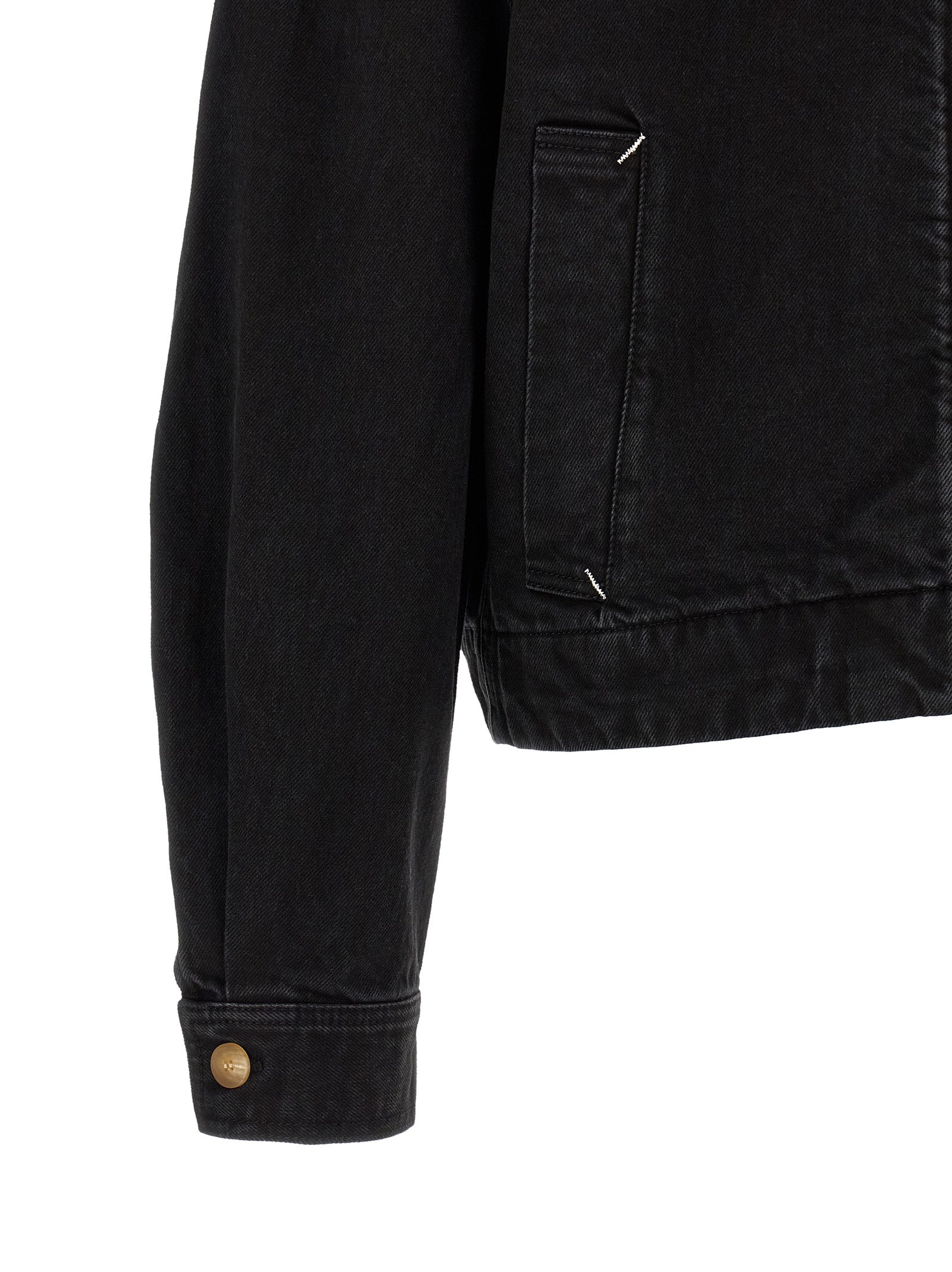 Jacquemus Black Cotton Denim Jacket