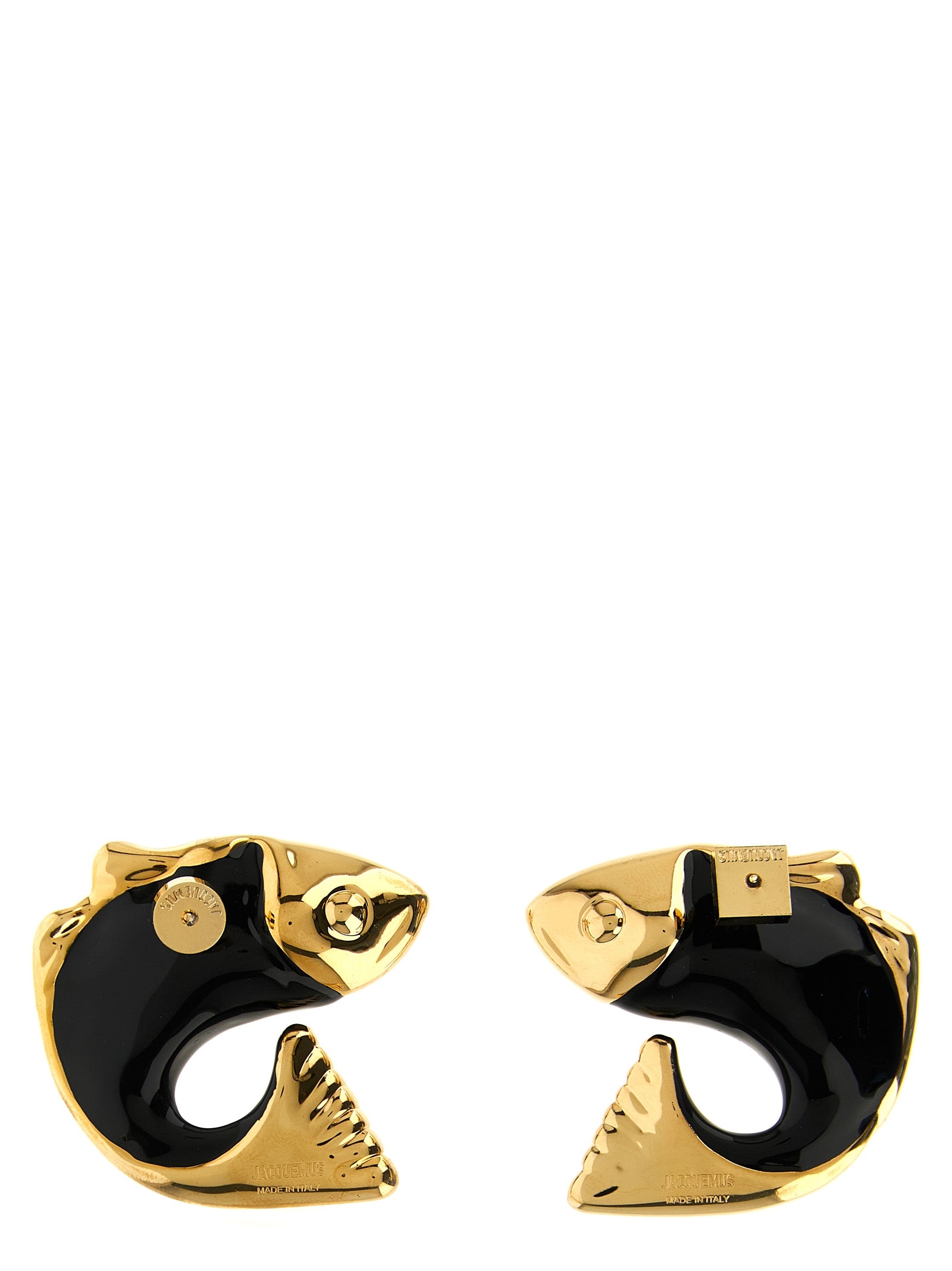 Jacquemus Black Copper Earrings
