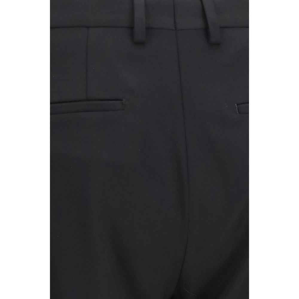 Dolce & Gabbana Black Wool Oves Aries Two-Piece Suit