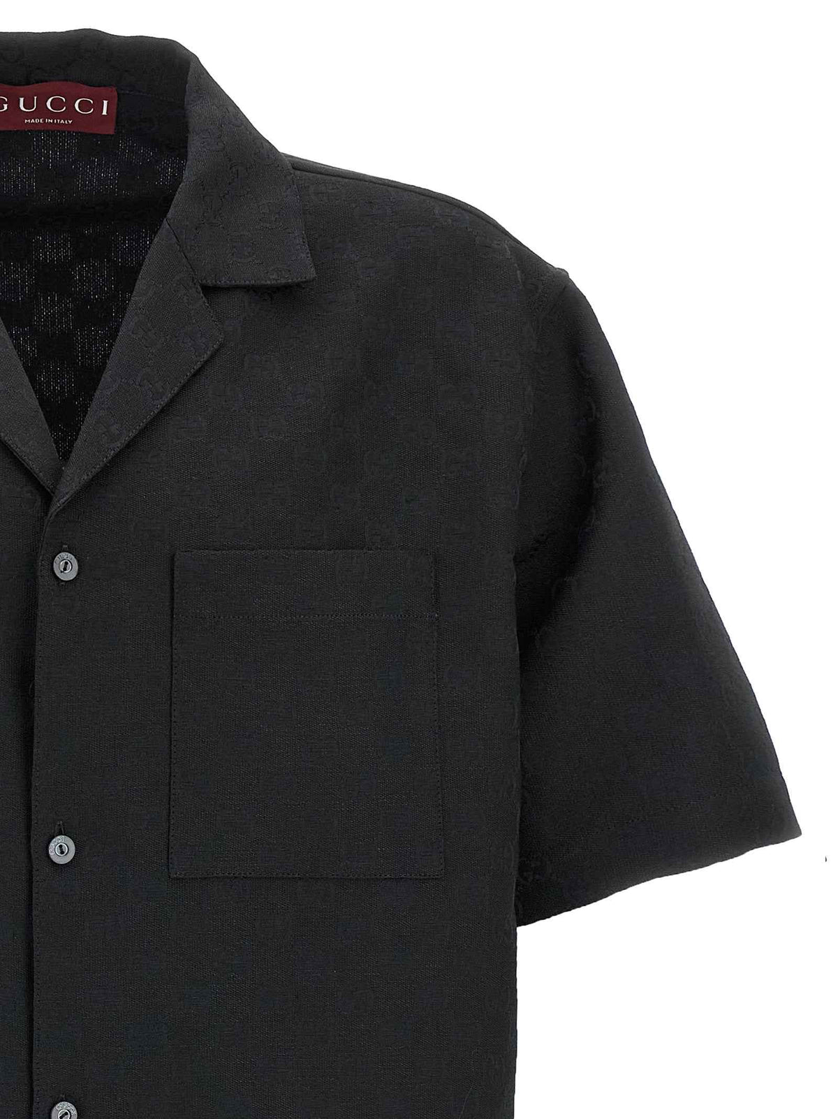 Gucci Black Linen Blouse