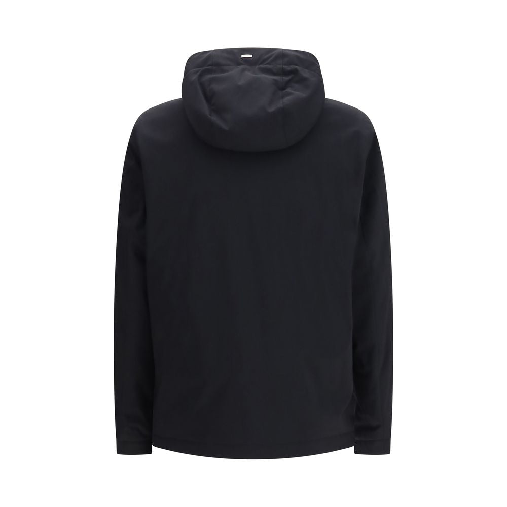 Herno Black Polyester Shell Jacket