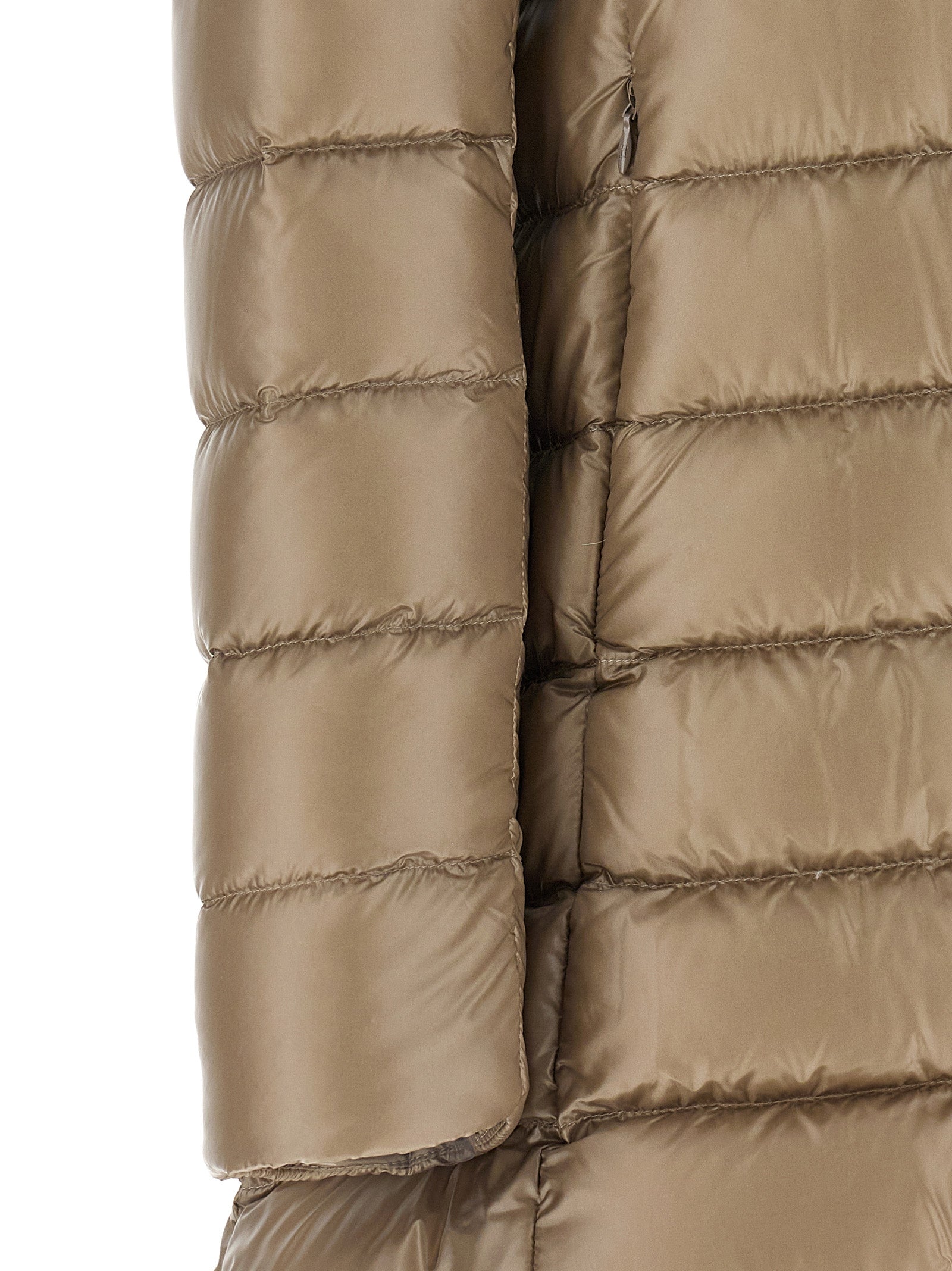 Herno Beige Polyamide Full-Length Jacket