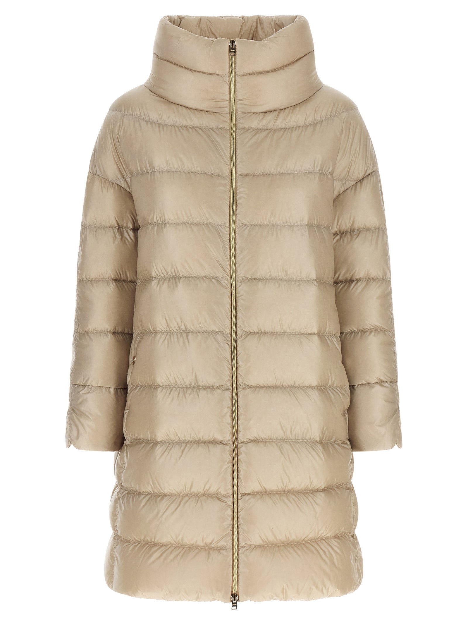 Herno Beige Polyamide Coat