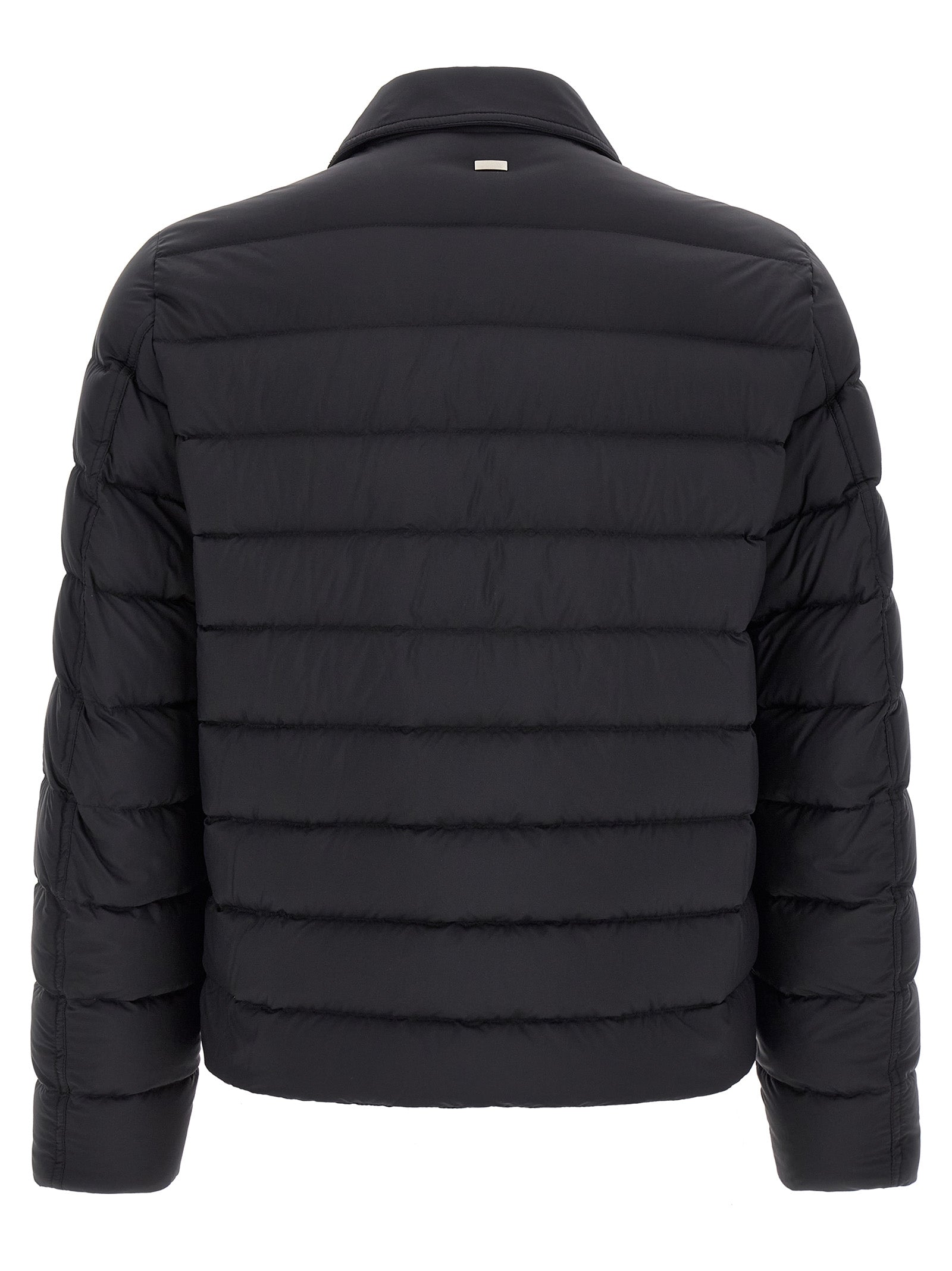 Herno Black Polyamide Full-Length Jacket