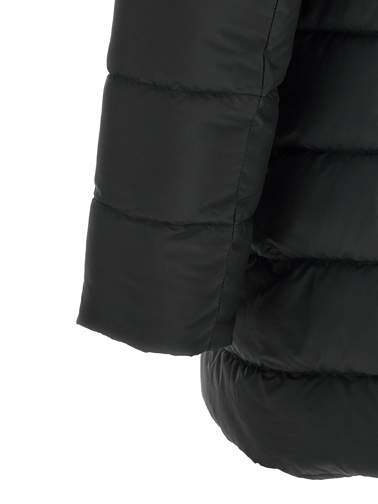 Herno Black Polyamide Full-Length Jacket