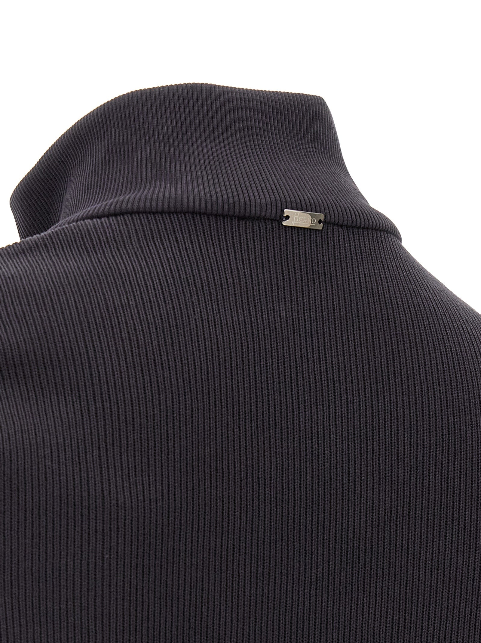 Herno Blue Cotton Jacket