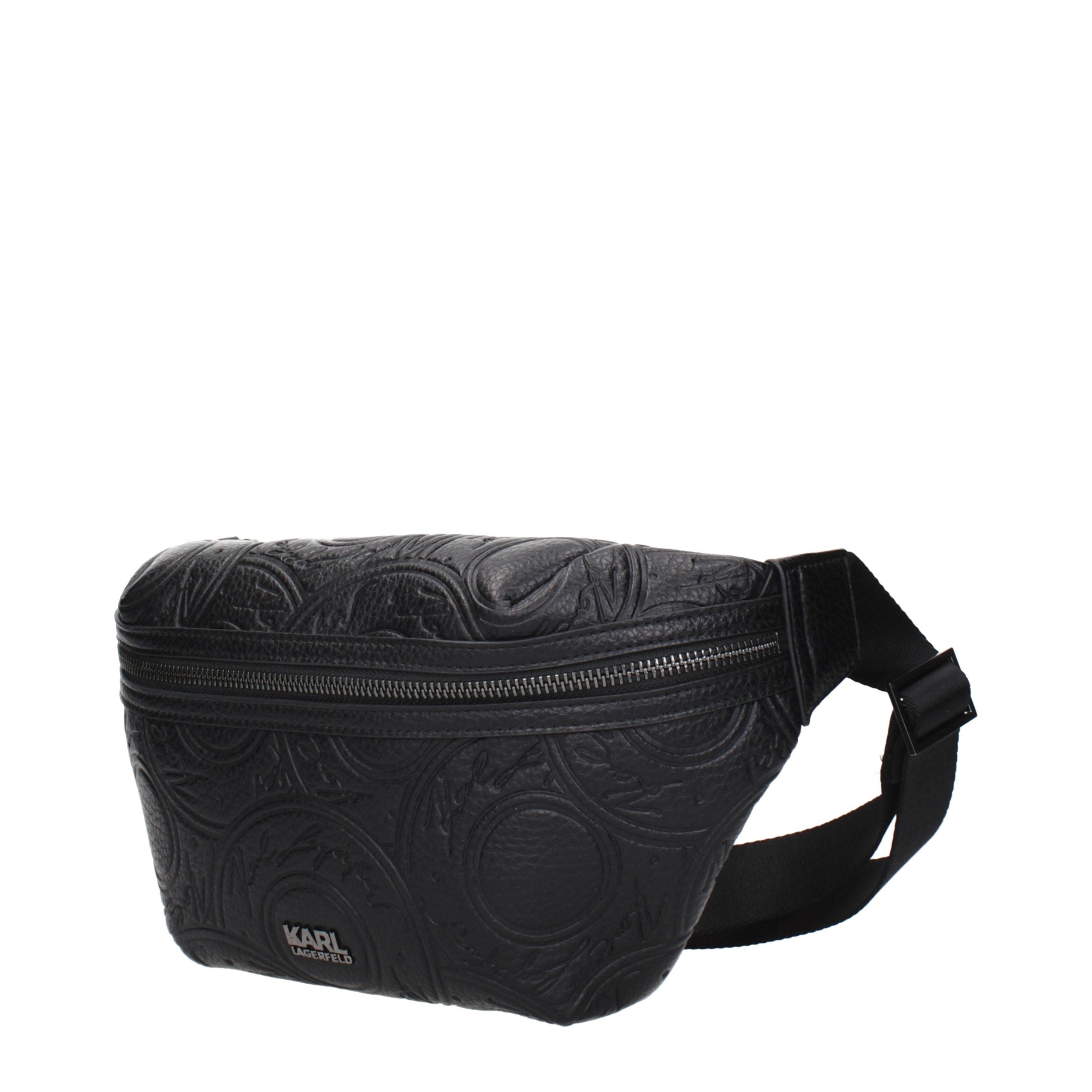 Karl Lagerfeld Black Polyethylene Backpack