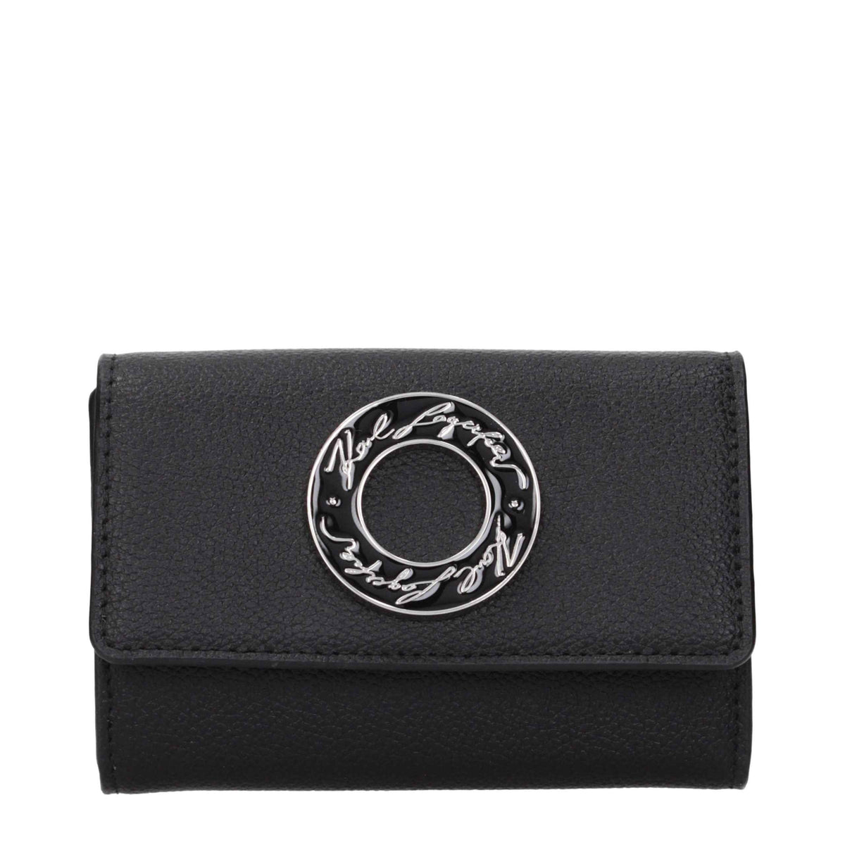 Karl Lagerfeld Black Polyester Wallet