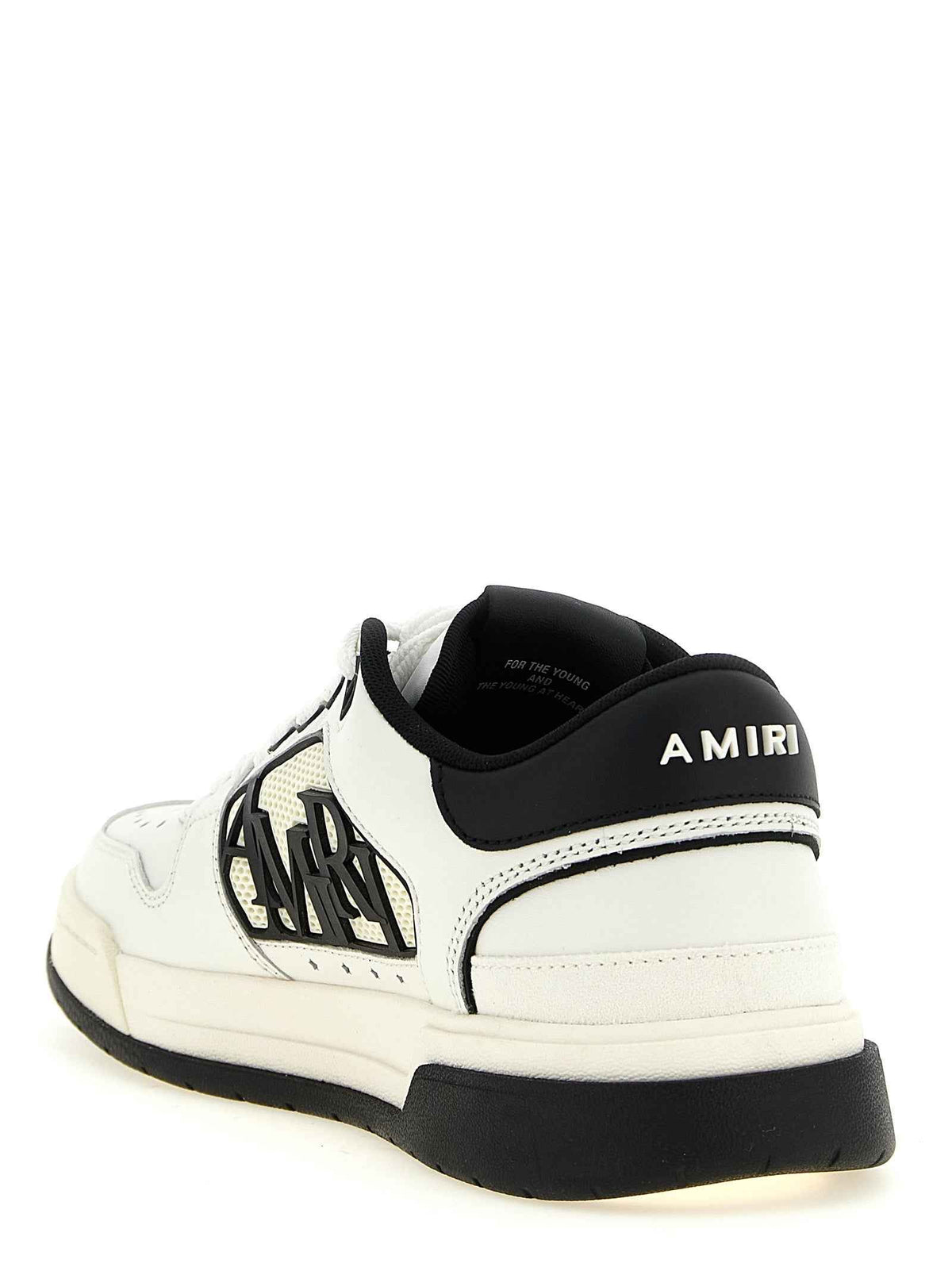 Amiri Bicolor Calfskin Low Top Sneakers