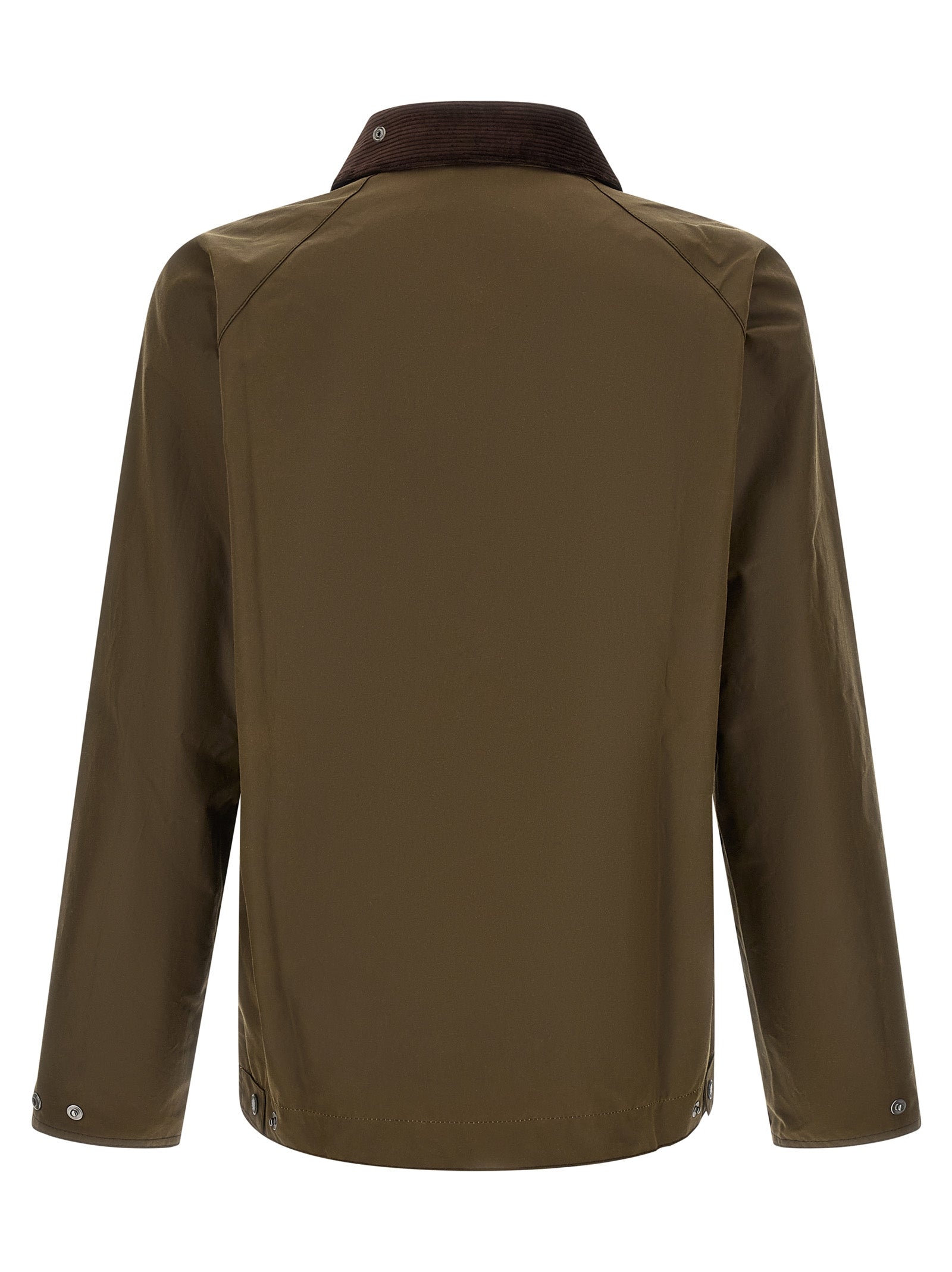 Barbour Brown Cotton Full-Length Jacket
