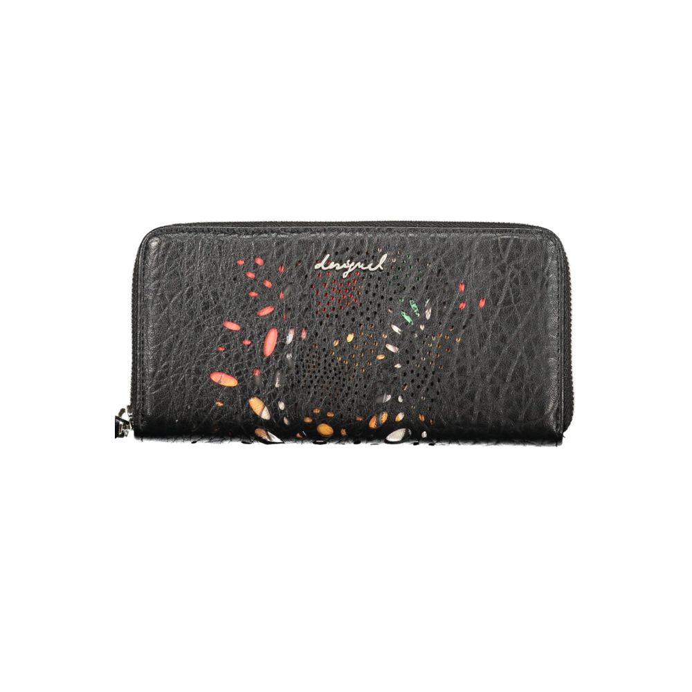 Desigual Nero Polyurethane Womens Wallet