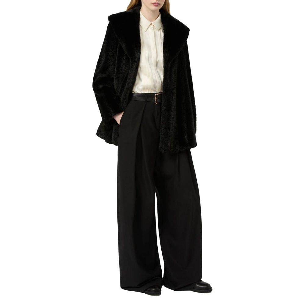 Max Mara Black Elastane Dress Pants