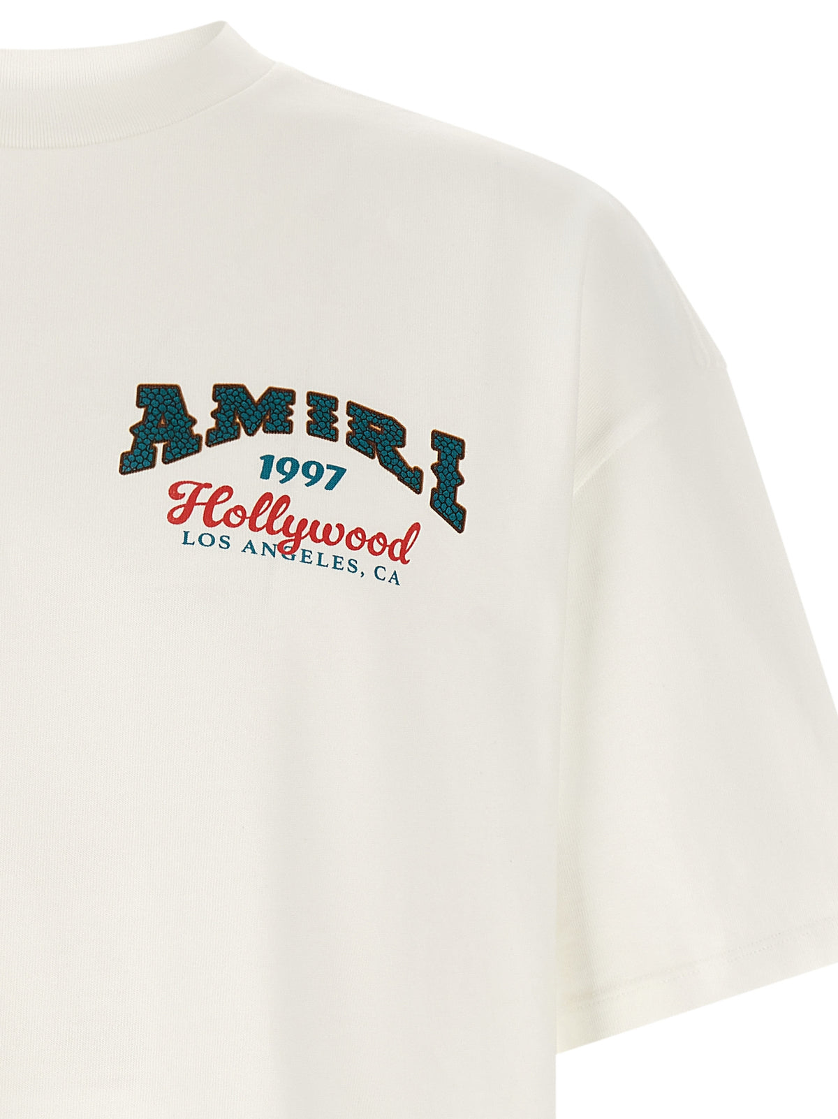 Amiri White Cotton T-Shirt