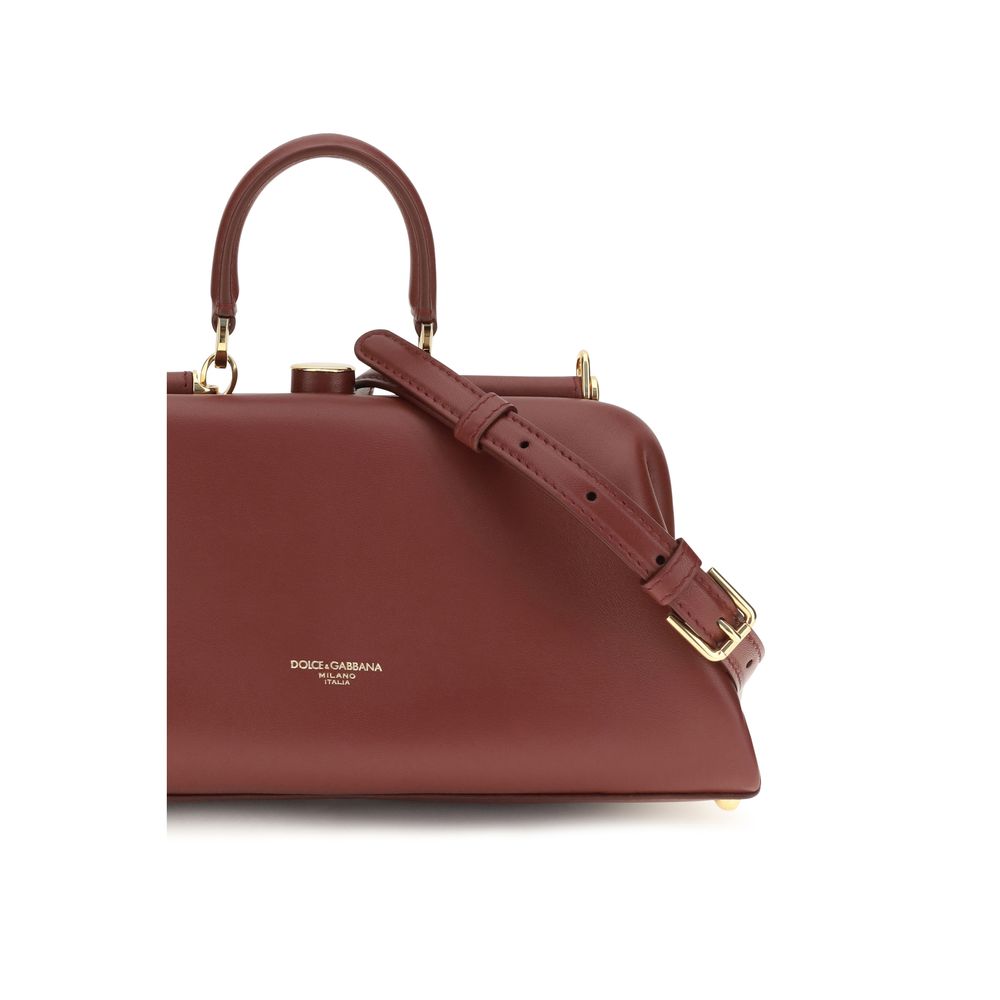 Dolce & Gabbana Red Lamb Ovis Aries Handbag