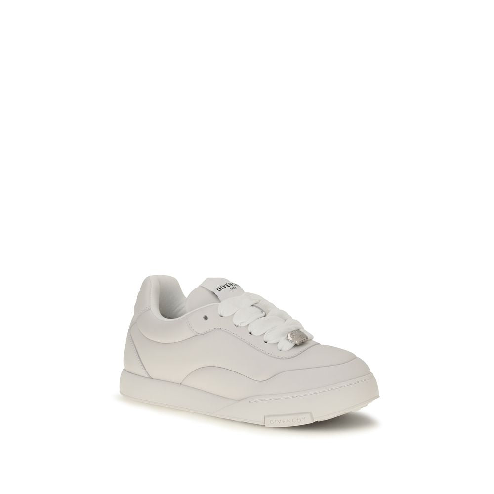Givenchy White Lamb Ovis Aries Low Top Sneakers