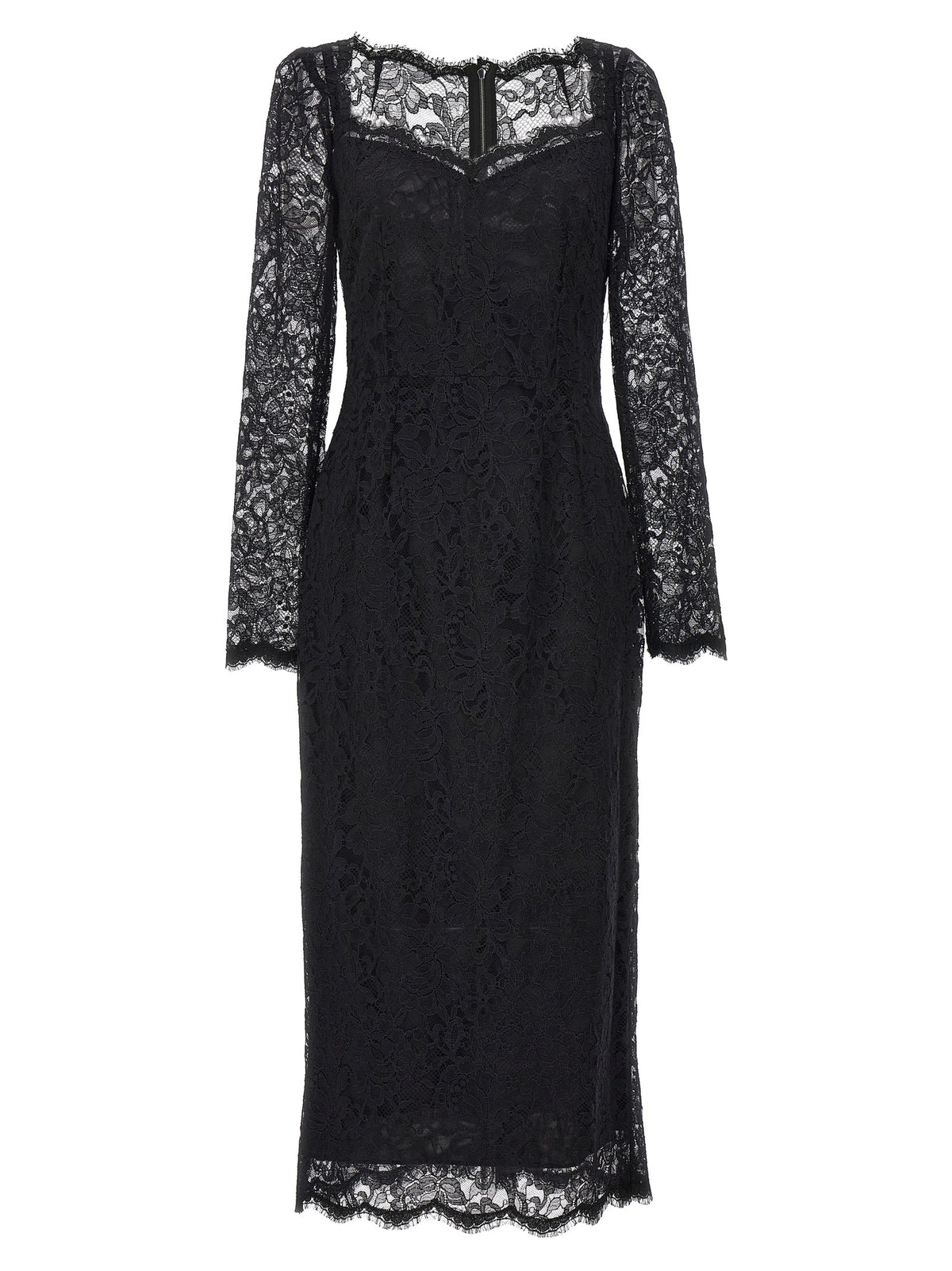 Dolce & Gabbana Black Polyamide Casual Dress