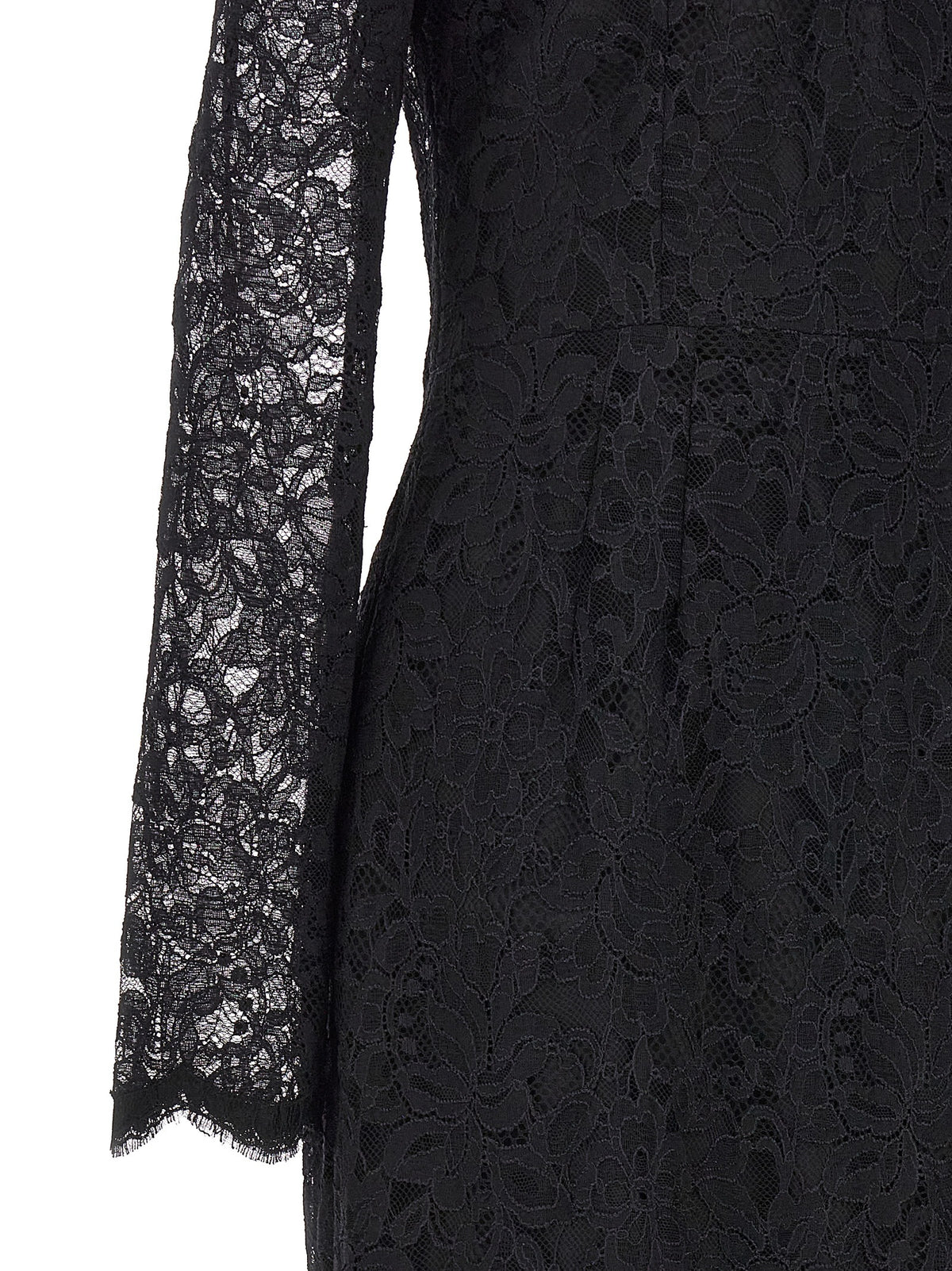 Dolce & Gabbana Black Polyamide Casual Dress
