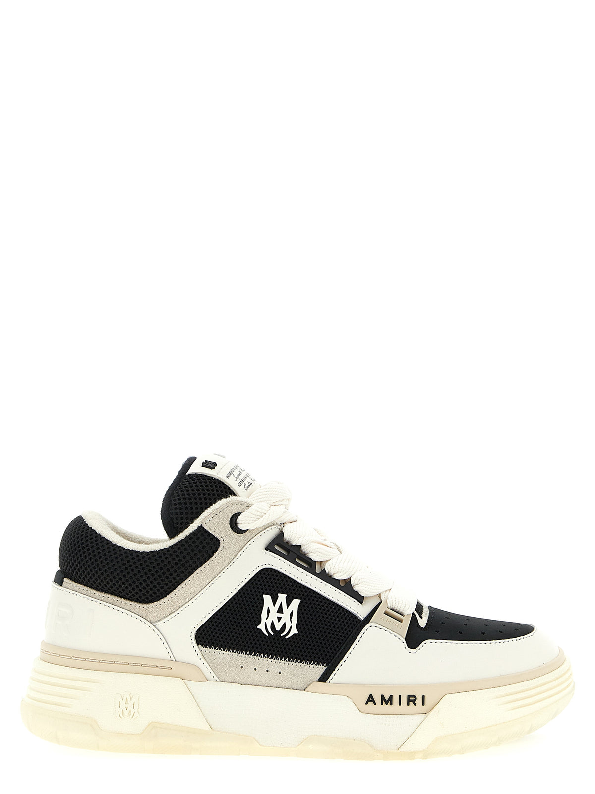 Amiri Bicolor Calfskin Athletic Sneakers