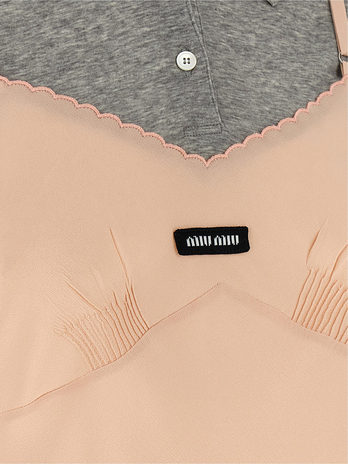 Miu Miu Multicolor Silk Shortsleeve Shirt