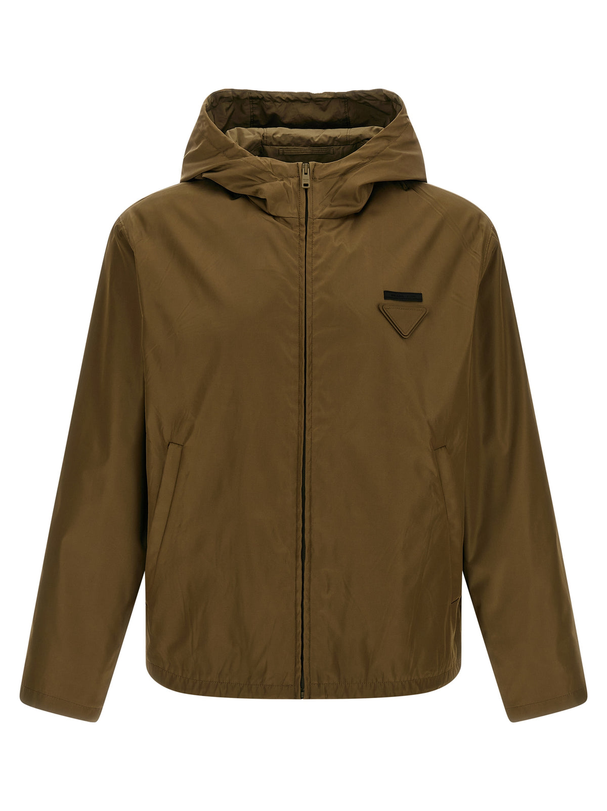 Prada Bicolor Polyamide Shell Jacket