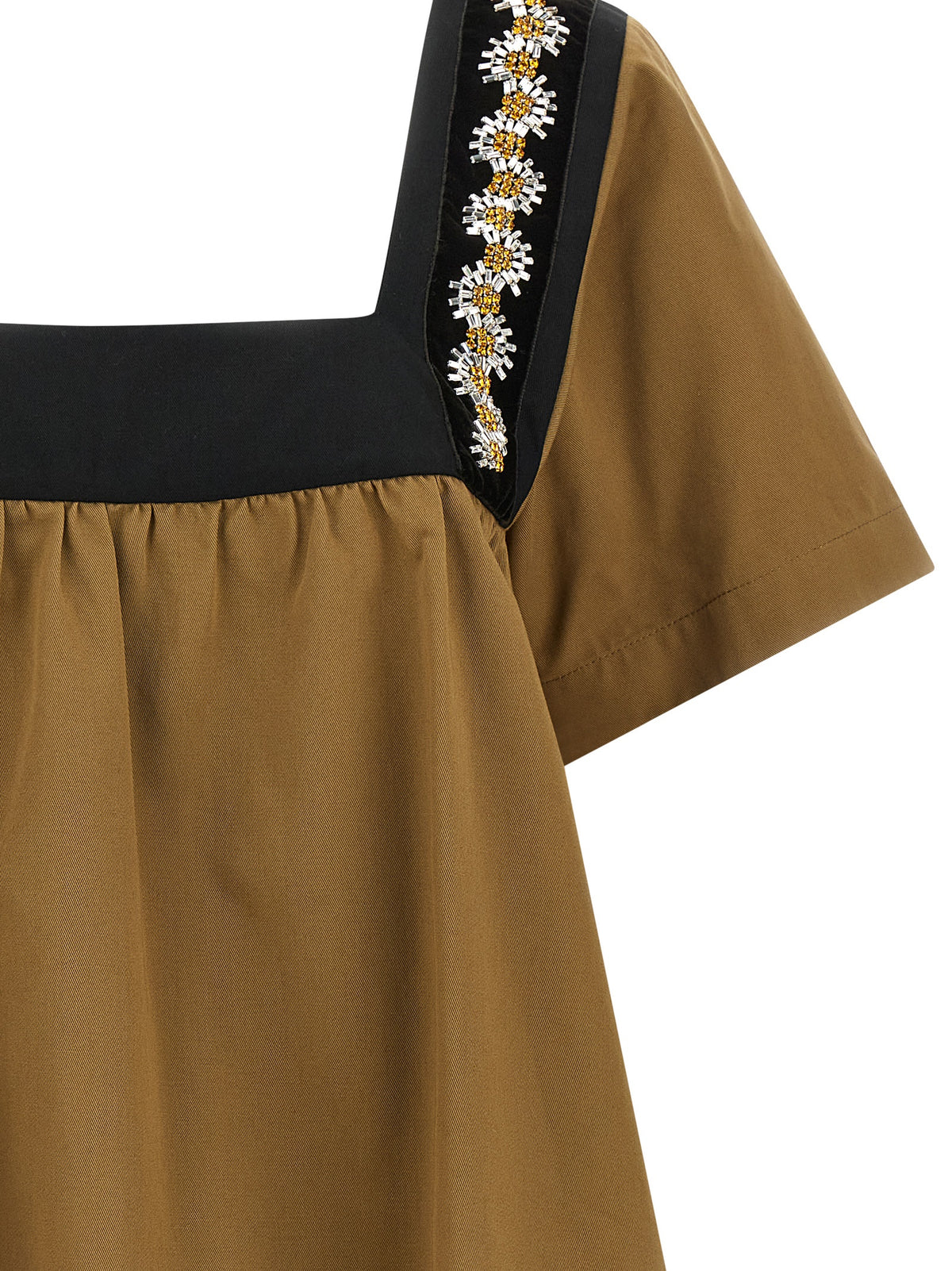 Prada Beige Cotton Blouse