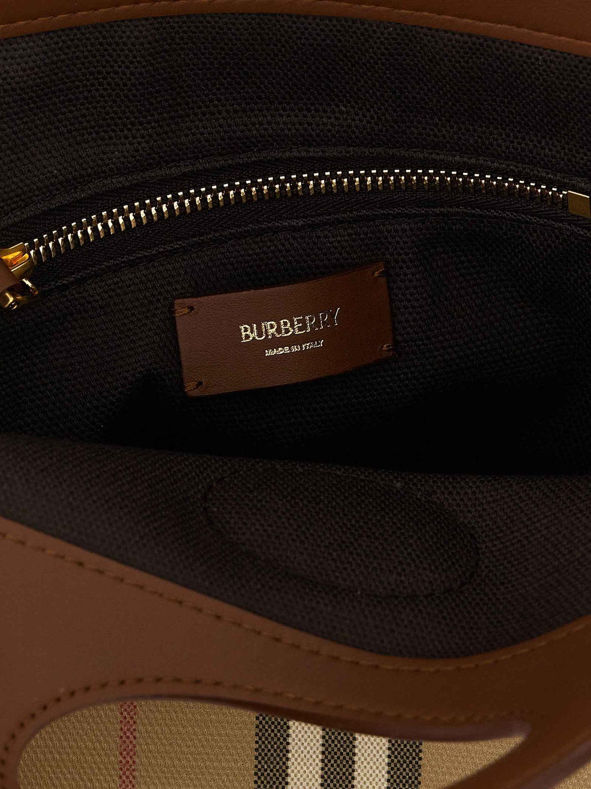 Burberry Beige Cotton Handbag