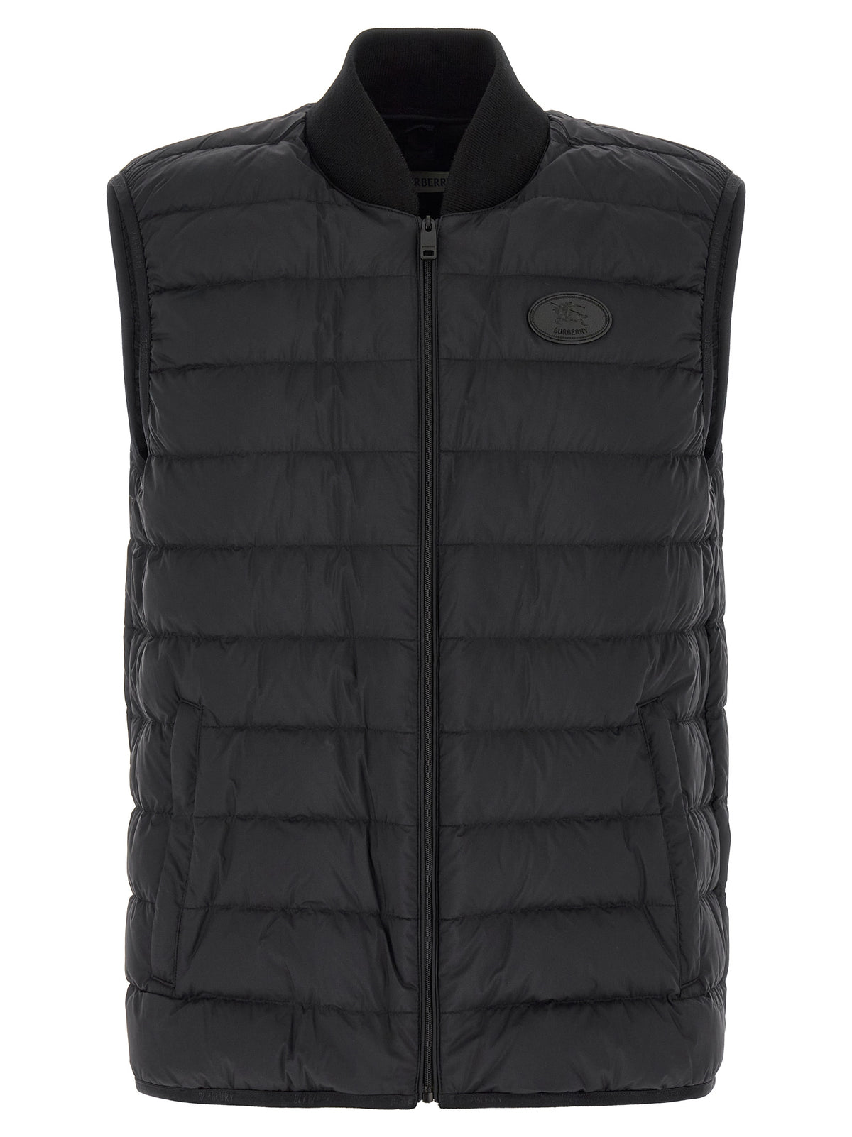 Burberry Black Cotton Coat