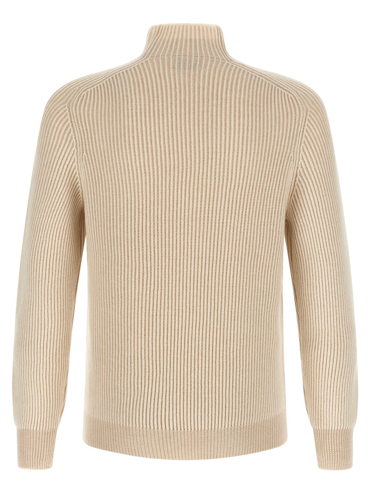 Brunello Cucinelli Beige Cashmere Cardigan