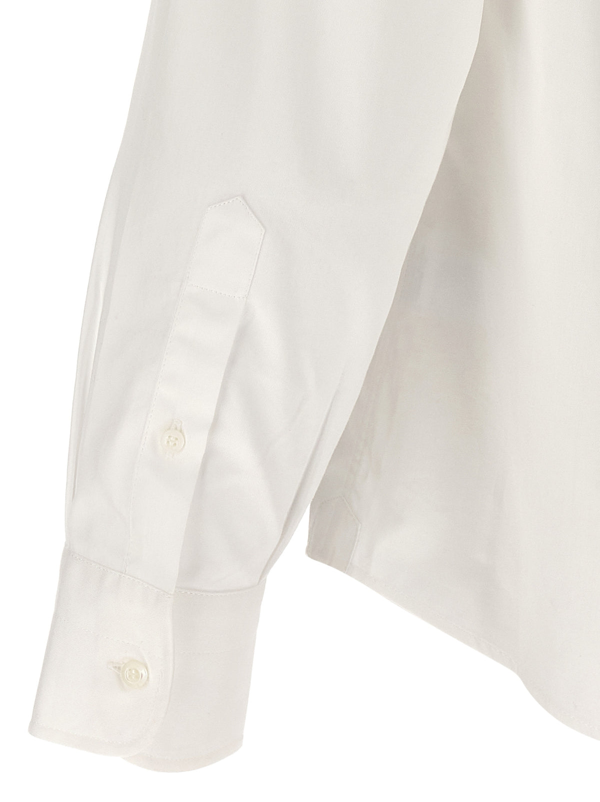 Brunello Cucinelli White Cotton Blouse