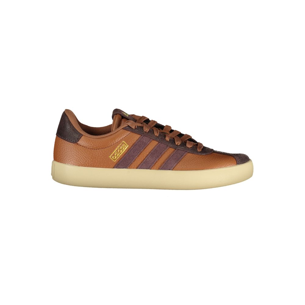 Adidas Brown Polyurethane Mens Sneaker