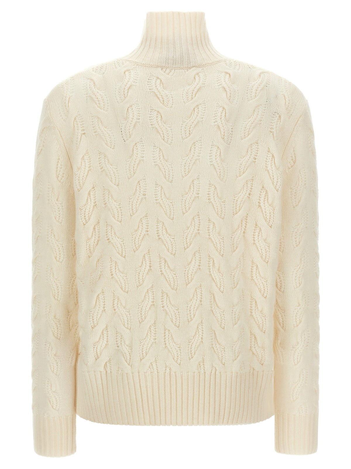 Max Mara White Wool Cardigan