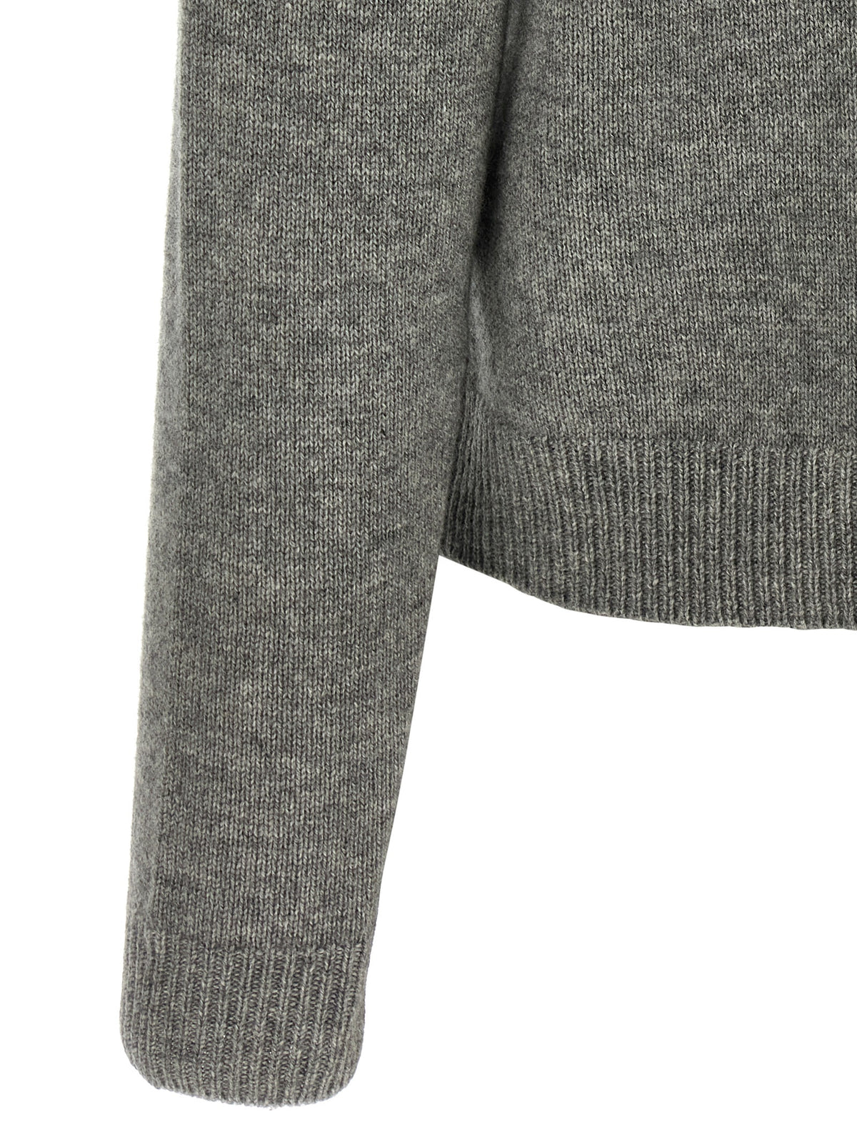 Max Mara Gray Wool Cardigan