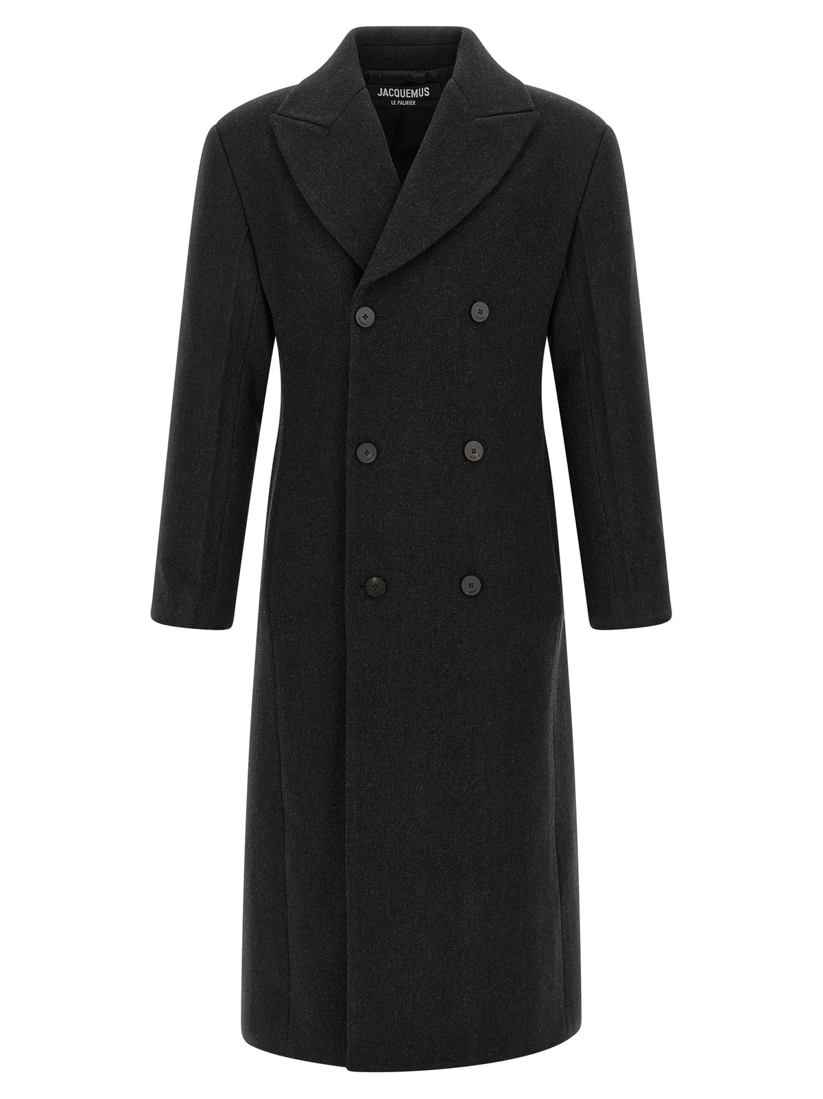 Jacquemus Gray Virgin Wool Coat