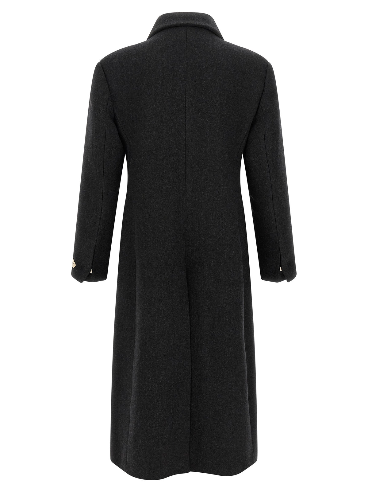 Jacquemus Gray Virgin Wool Coat