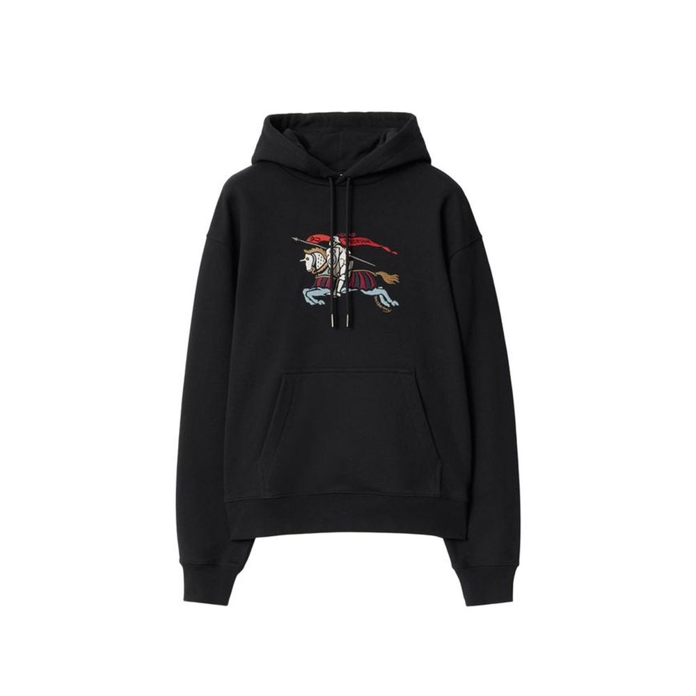 Burberry Black Cotton Hoodie