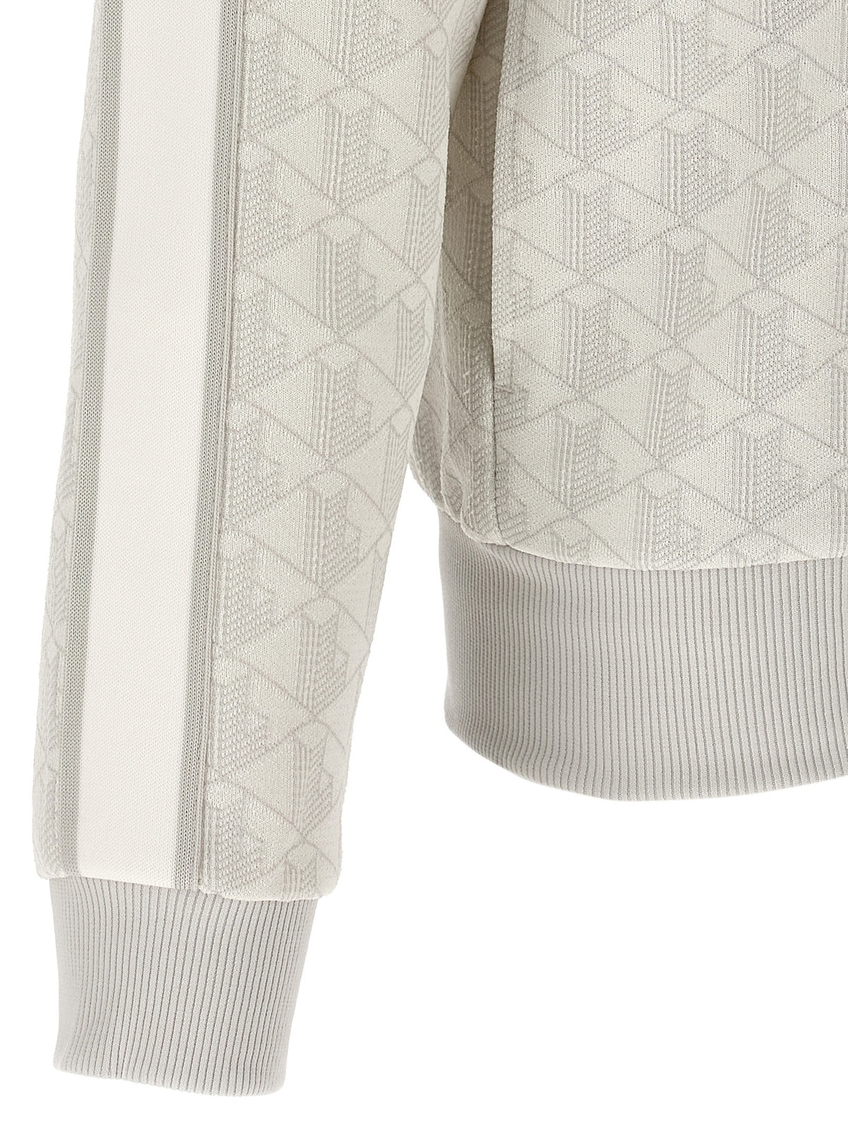Lacoste Gray Polyester Sweatshirt