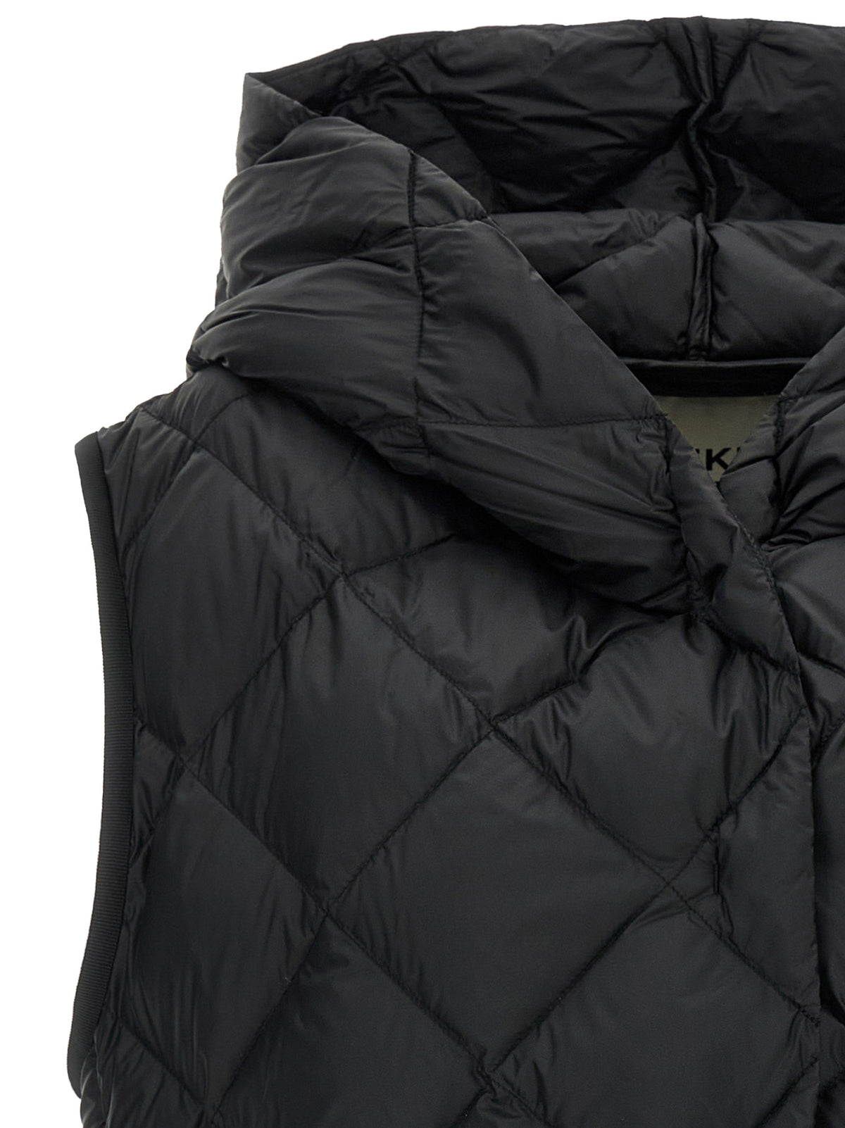 Max Mara Black Polyester Sleeveless Jacket