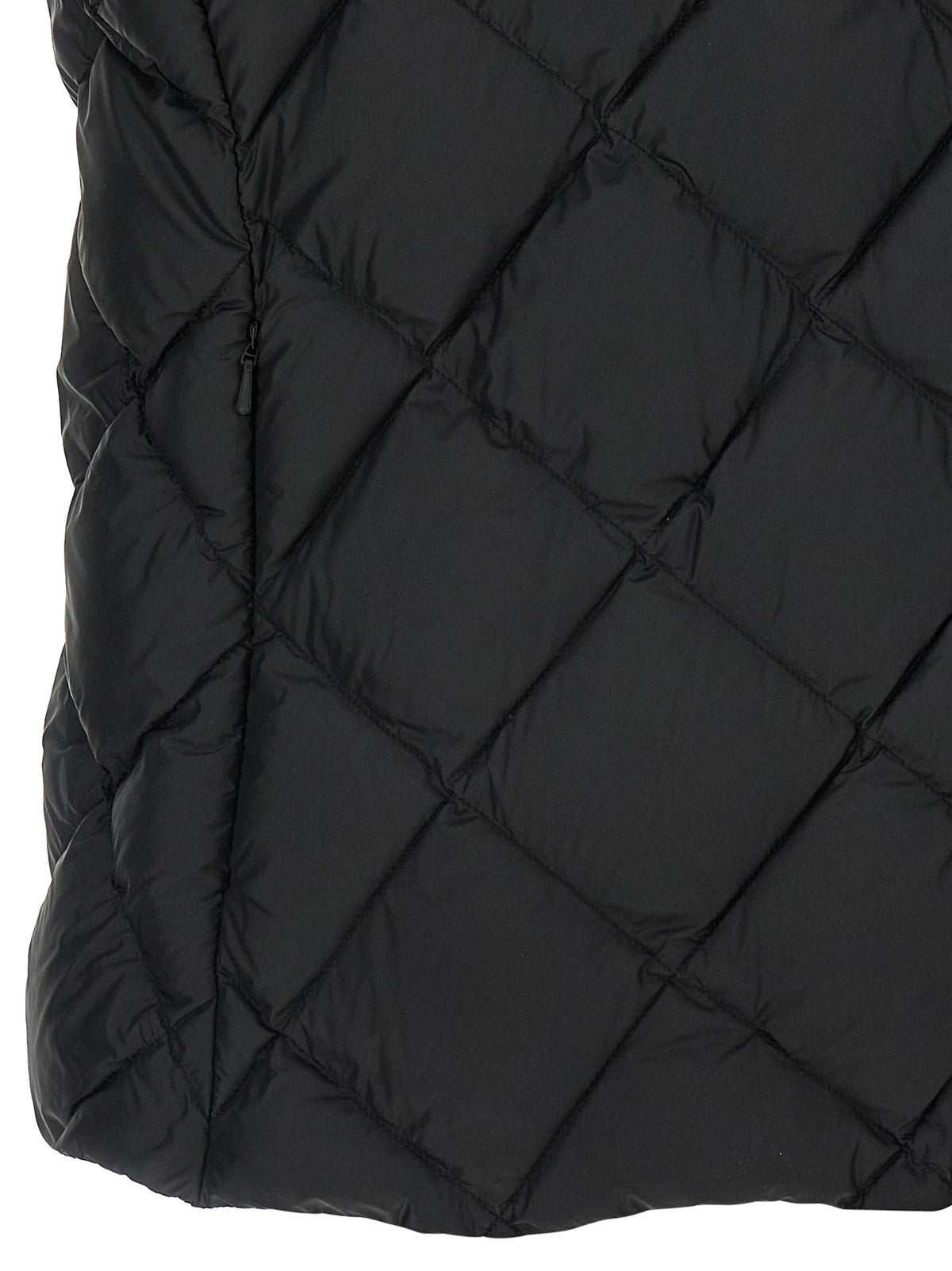 Max Mara Black Polyester Sleeveless Jacket