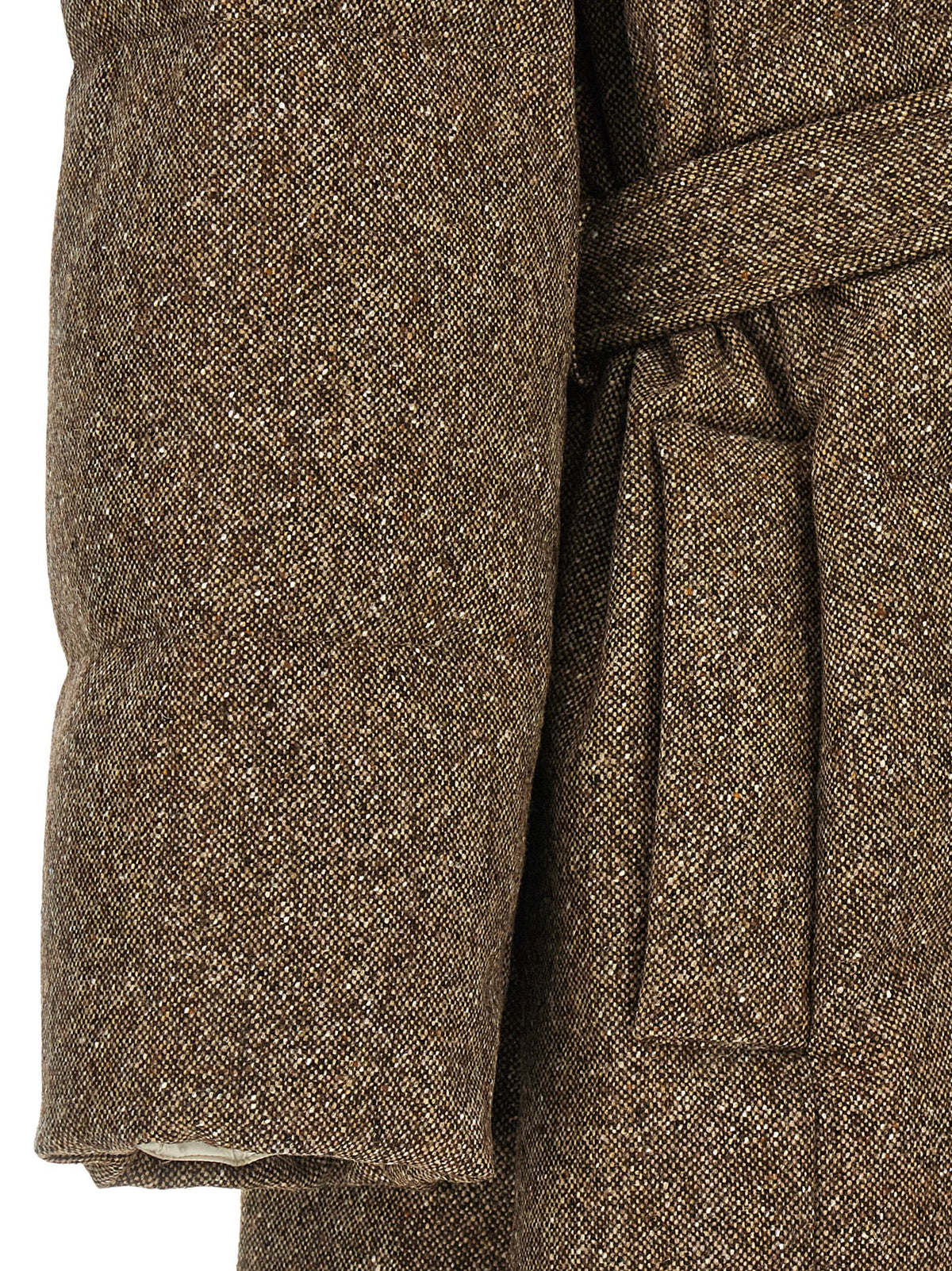 Brunello Cucinelli Brown Virgin Wool Coat