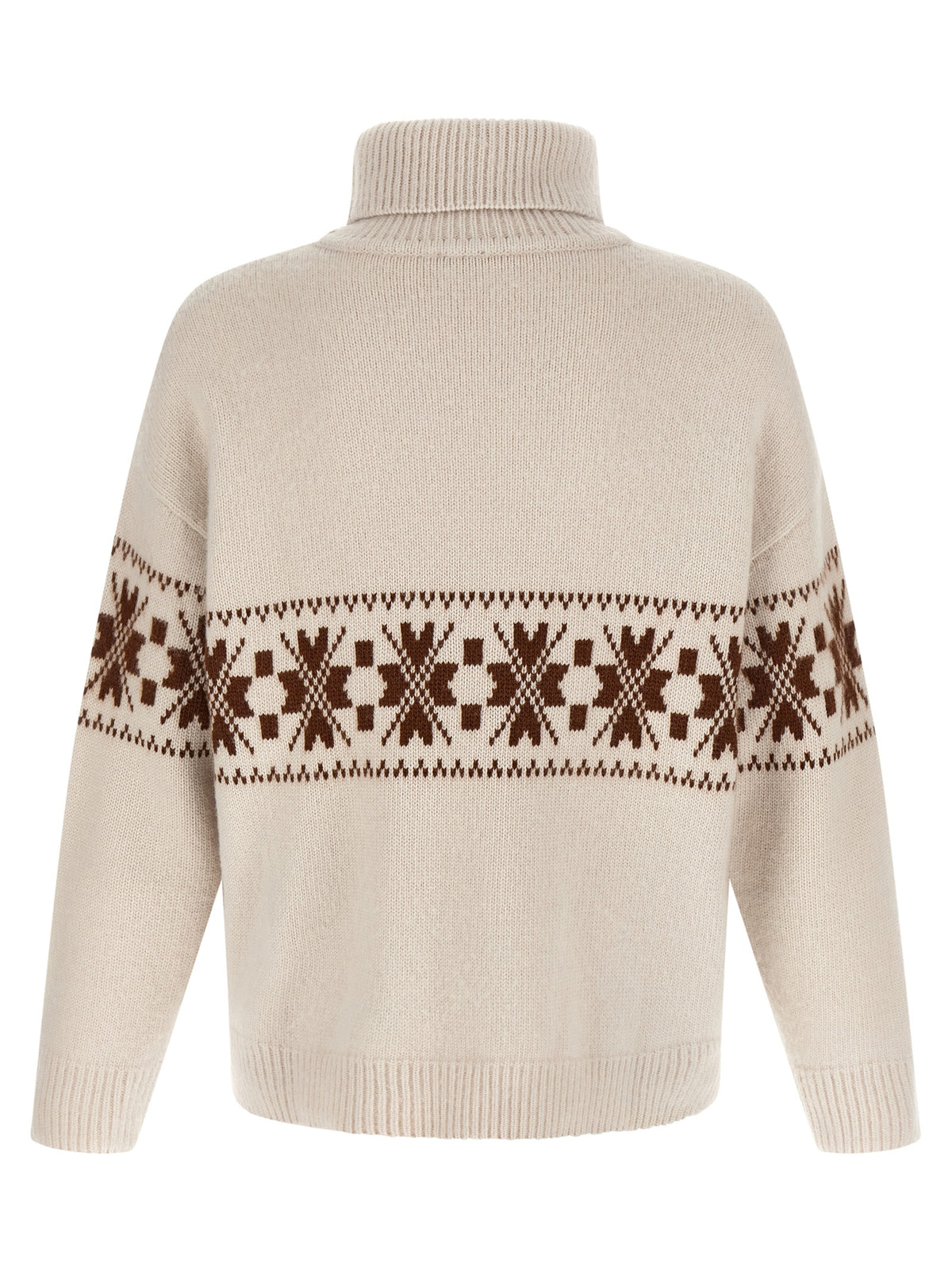 Kiton White Wool Cardigan