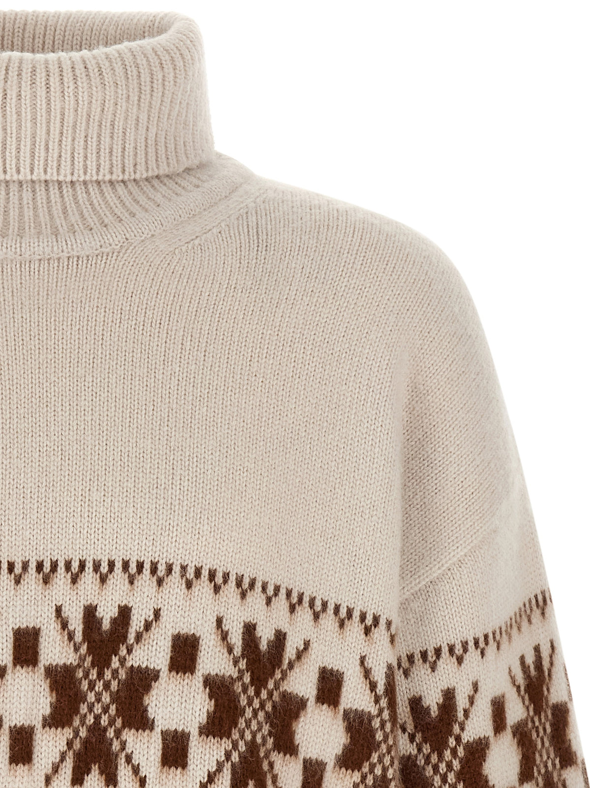Kiton White Wool Cardigan