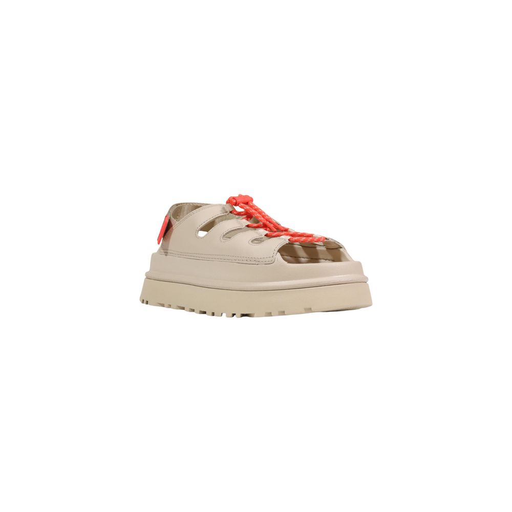 UGG Beige Polyethylene Flat Sandals