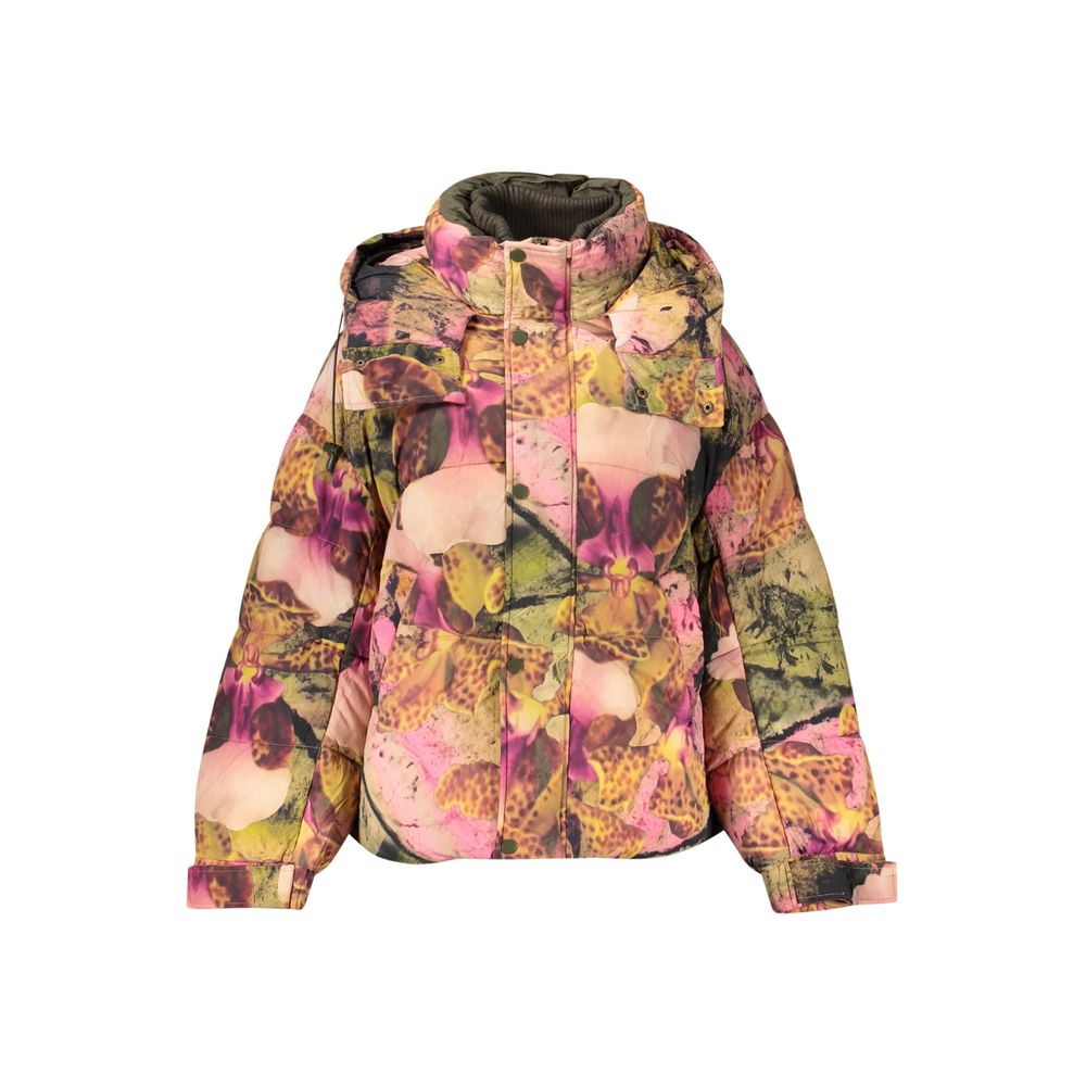 Desigual Pink Polyamide Womens Jacket