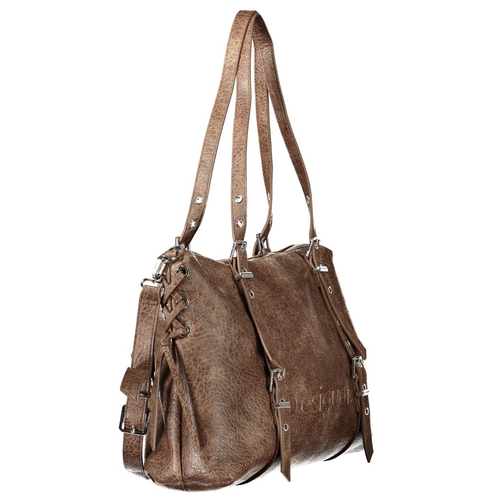 Desigual Brown Polyurethane Womens Bag