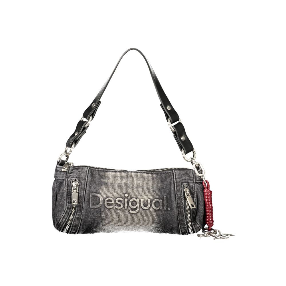 Desigual Black Cotton Womens Bag