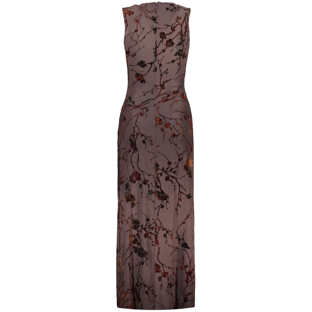 Desigual Brown Polyester Women's Dress