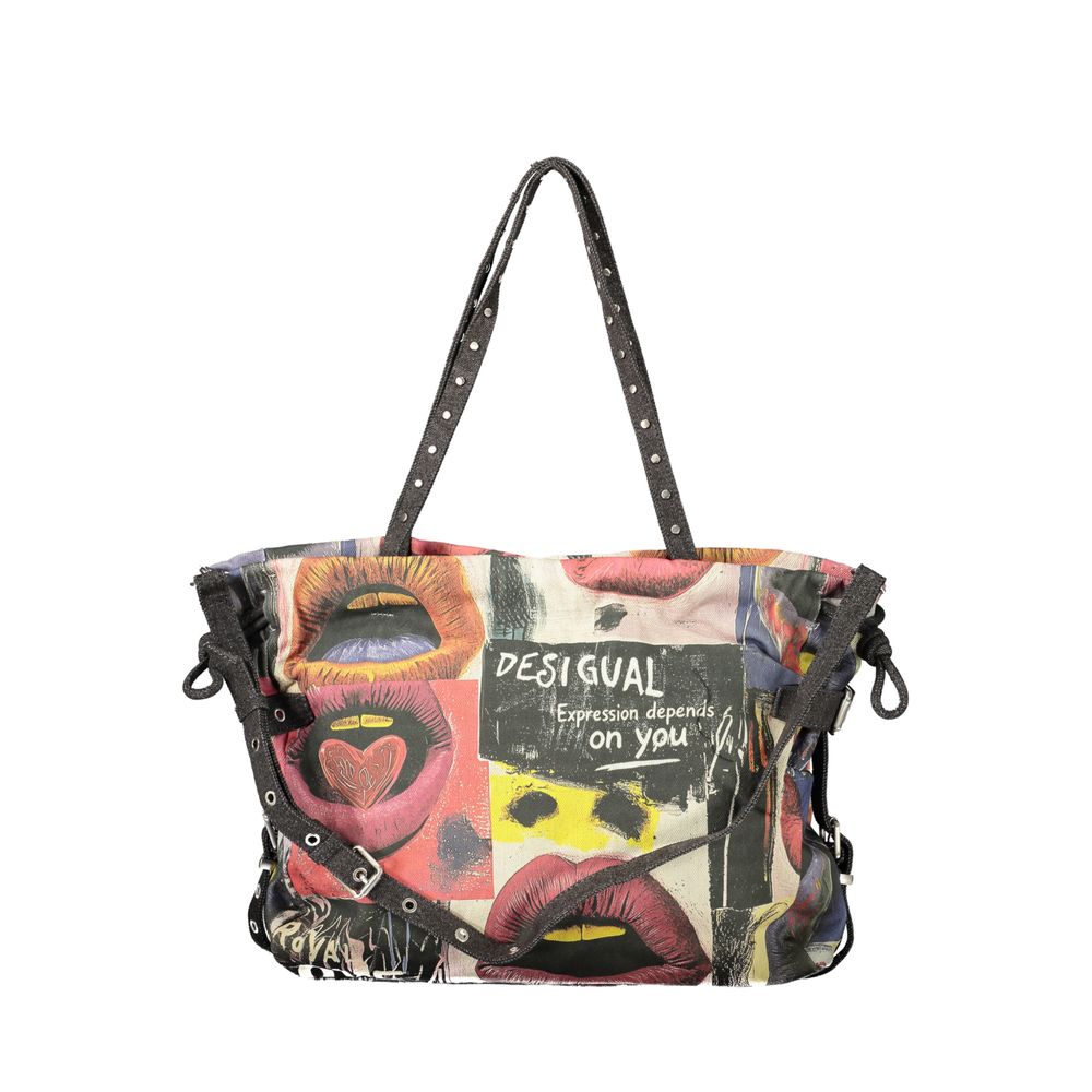 Desigual Black Cotton Women's Bag