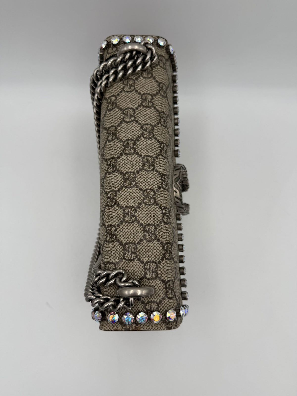 Gucci GUCCI DIONYSUS GG Supreme with Diamonds Handbag